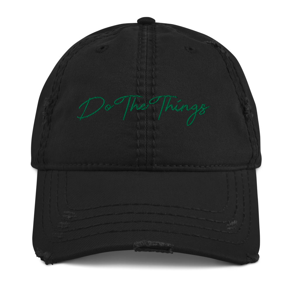 Do The Things Distressed Hat