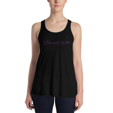 Load image into Gallery viewer, I Can and I Will - Purple - Flowy Tank