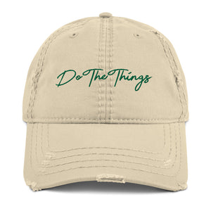 Do The Things Distressed Hat